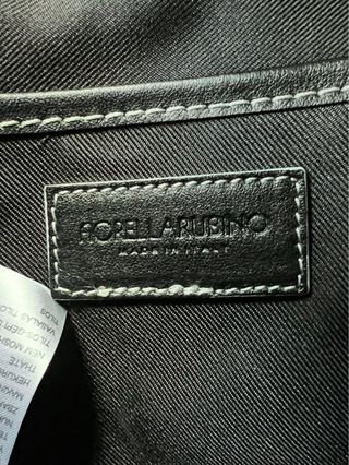 Fiorella Rubino Borsa Pelle Vitello Nera