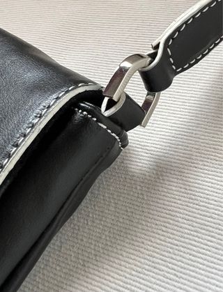 Fiorella Rubino Borsa Pelle Vitello Nera