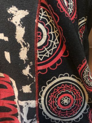 Camiseta vintage patchwork talla 38