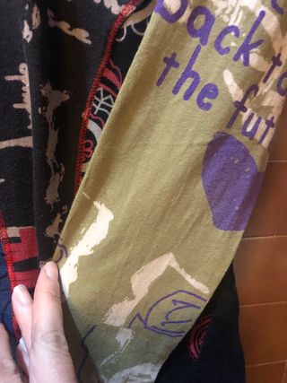 Camiseta vintage patchwork talla 38