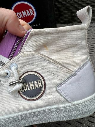 Sneakers Colmar donna beige/viola