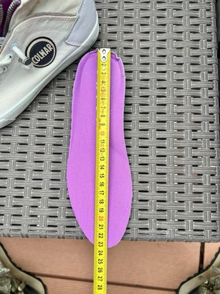 Sneakers Colmar donna beige/viola