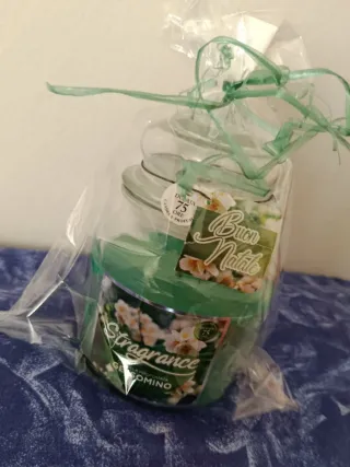 Candela profumata Buon Natale Gelsomino