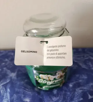 Candela profumata Buon Natale Gelsomino