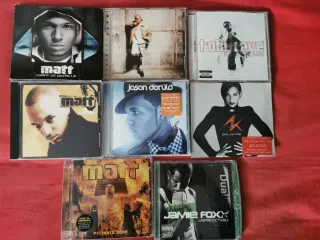 Lote 8 CDs Rap R&B Soul Internacional