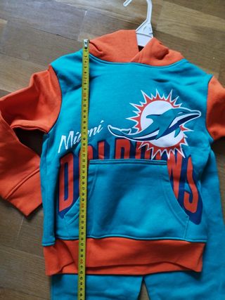 Chándal Miami Dolphins NFL Niño Talla S-4