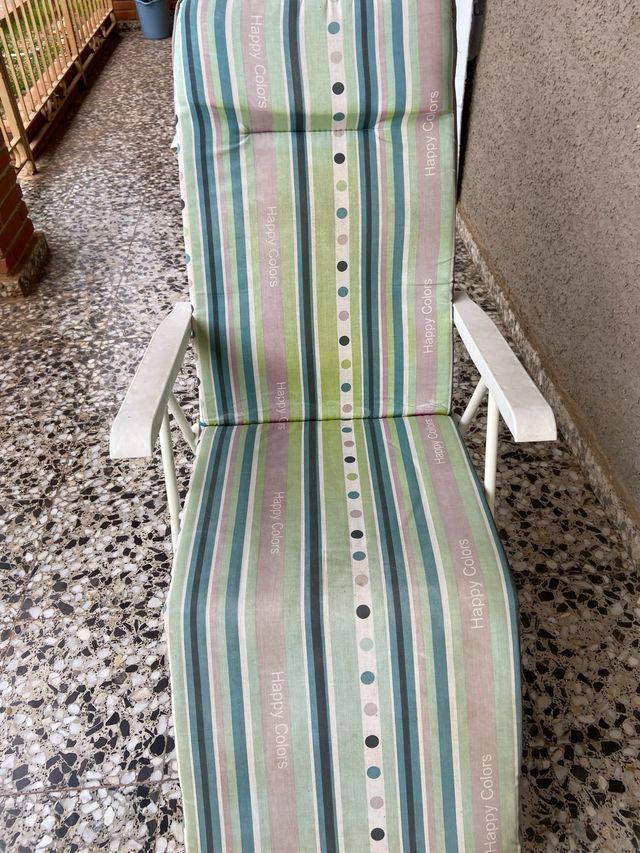 Hamaca de terraza multicolor