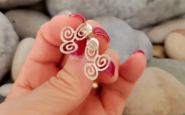 Pendientes plata de ley Vidal y Vidal