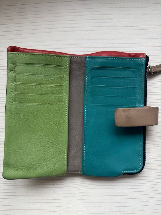 Cartera Vogue Negra y Beige