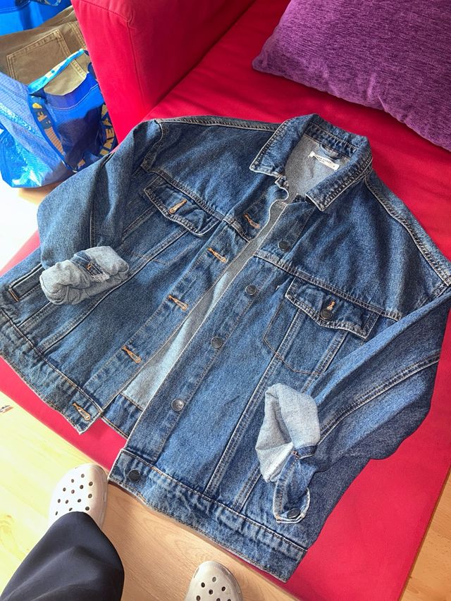 Chaqueta tejana como nueva Talla S Oversize