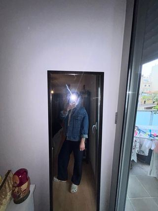 Chaqueta tejana como nueva Talla S Oversize