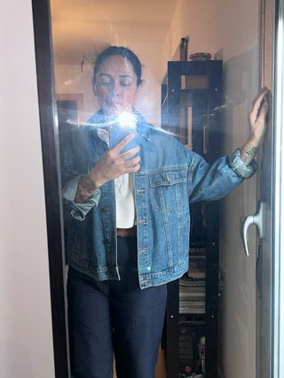 Chaqueta tejana como nueva Talla S Oversize