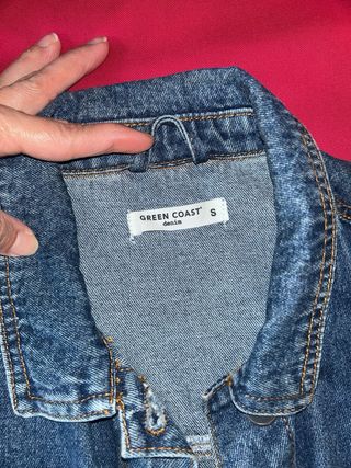 Chaqueta tejana como nueva Talla S Oversize