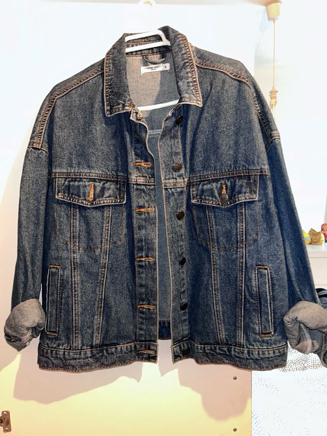 Chaqueta tejana como nueva Talla S Oversize