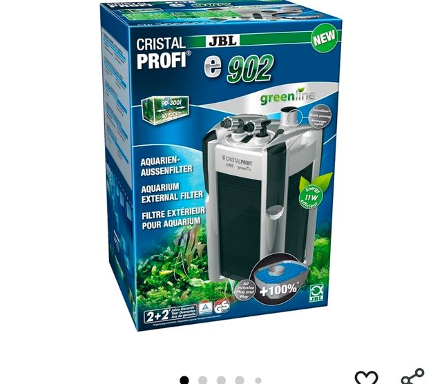 JBL CRISTALPROFI e902 Filtro externo para acuarios