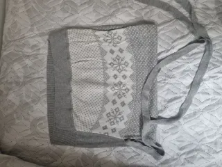 Vestido T.M Stradivarius Gris y Blanco