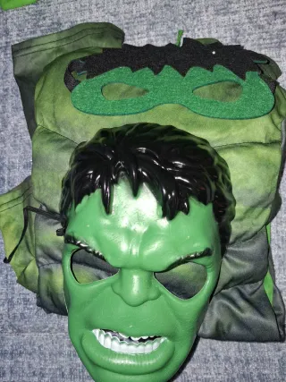Disfraz Hulk Talla 120 cm Super nuevo pasa niño