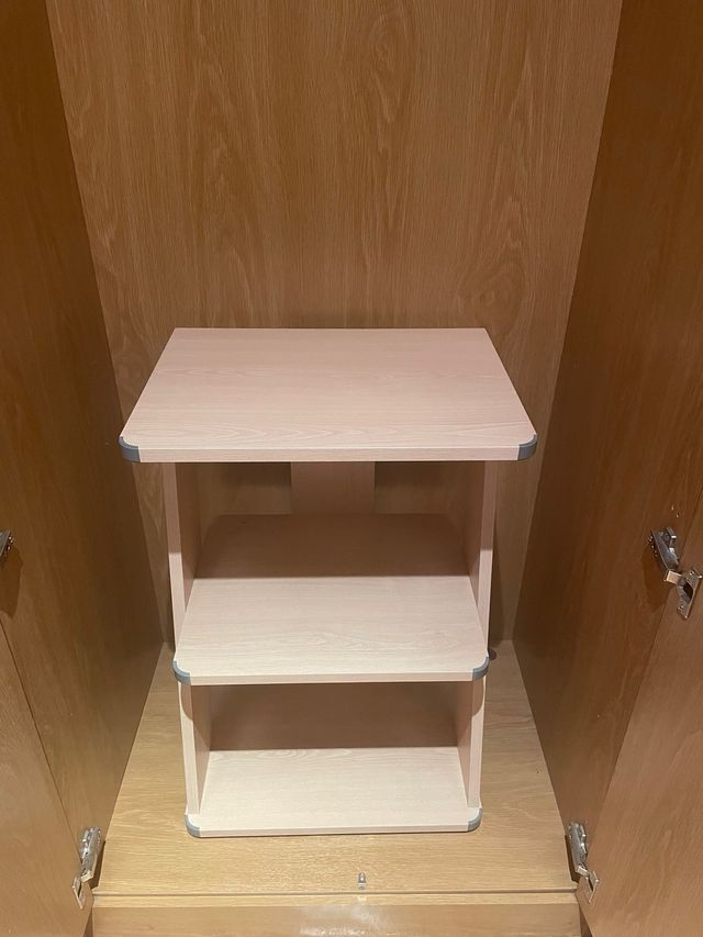 Estantería de madera de 3 baldas