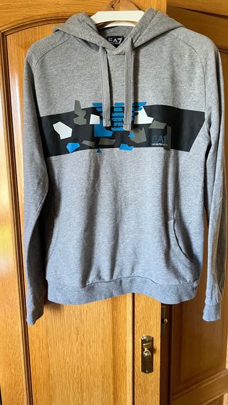 Sudadera EA7 Emporio Armani Gris Multicolor