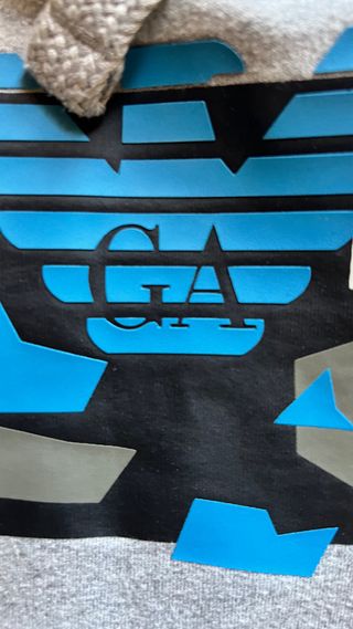 Sudadera EA7 Emporio Armani Gris Multicolor