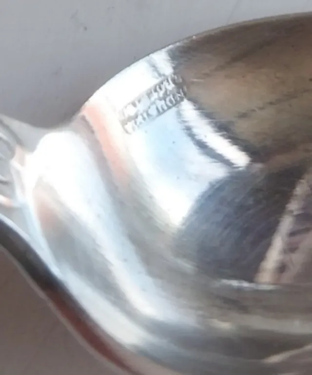 6 Cucharas Christofle Plata