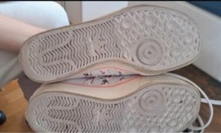 Zapatillas Adidas Plataforma Blancas y Rosas