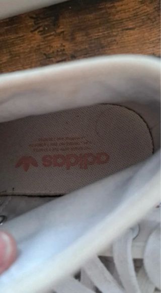 Zapatillas Adidas Plataforma Blancas y Rosas