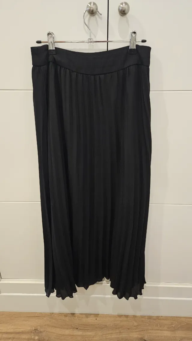 Falda larga plisada Teri Yabar Talla única