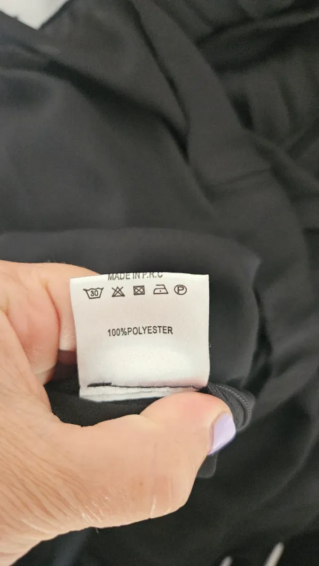 Falda larga plisada Teri Yabar Talla única