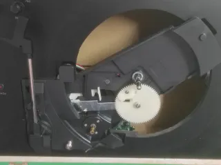 Giradischi da viaggio vintage Crosley Beige/Nero