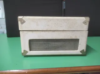 Giradischi da viaggio vintage Crosley Beige/Nero