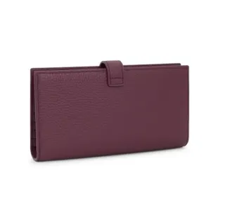 Billetera grande Flap piel burdeos TOUS Miranda