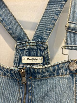 Pichi Peto Vaquero Pull&Bear Talla L