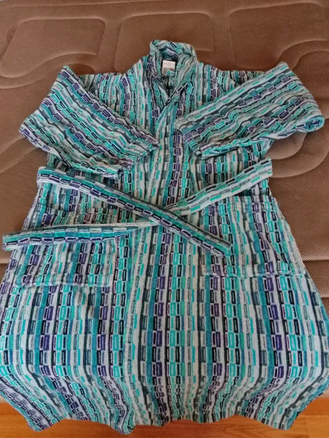 Albornoz hombre estampado