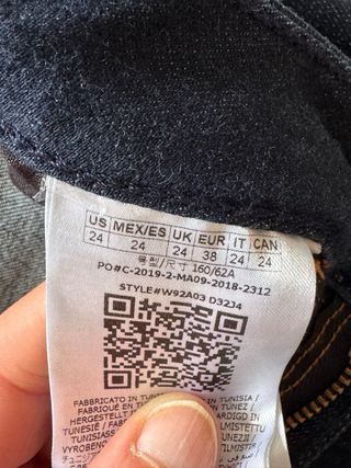 Pantalones vaqueros Guess azules nuevos