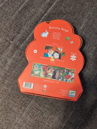 Puzzle Blancanieves 50 piezas Djeco