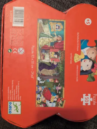 Puzzle Blancanieves 50 piezas Djeco