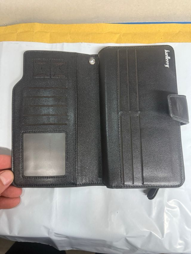 Portafoglio Baellerry similpelle nero unisex