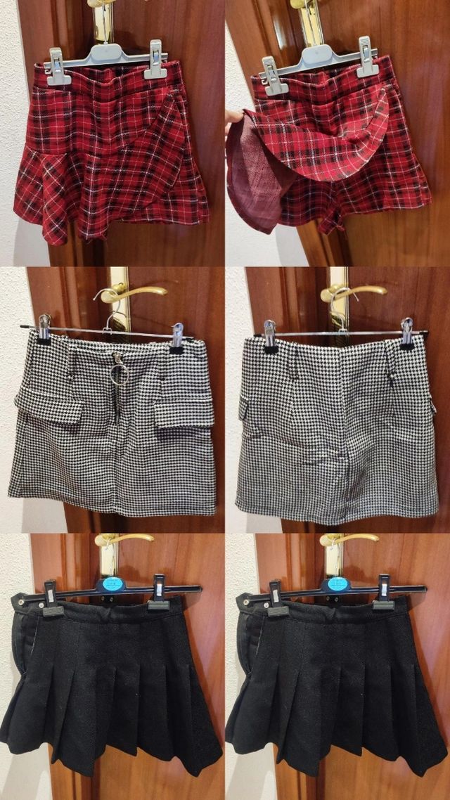 Lote mini Faldas talla Xs-S