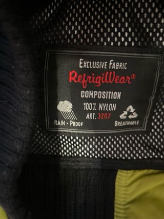 Giubbotto donna verde e nero