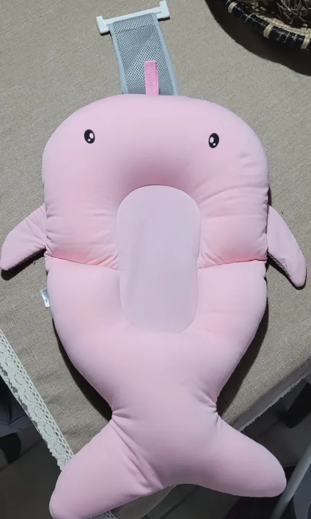 Almofada de Banho Bebé Rosa