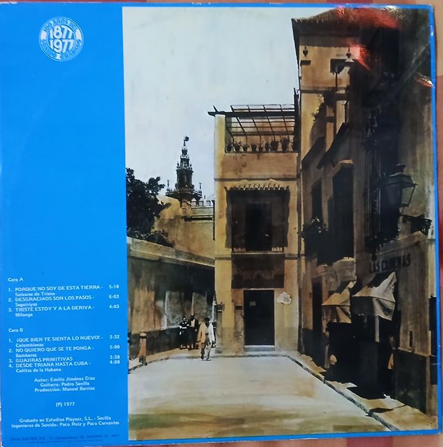 LP Jesús Heredia De Triana a América Zafiro 1977