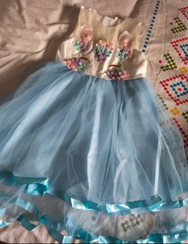 Vestido Unicornio Talla 6/7 años