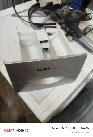 Jabonera Lavadora Bosch Maxx Gris