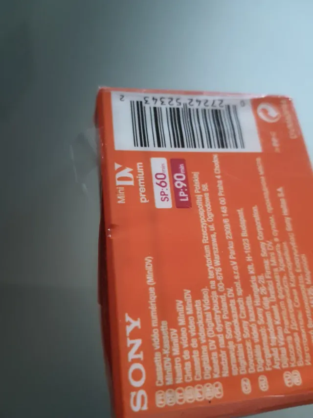 Sony DV premium Mini Cassetta 60 min Nuova