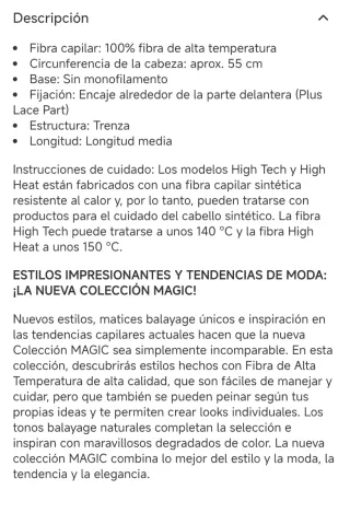 Peluca Oncológica Lace Front Gisela Mayer