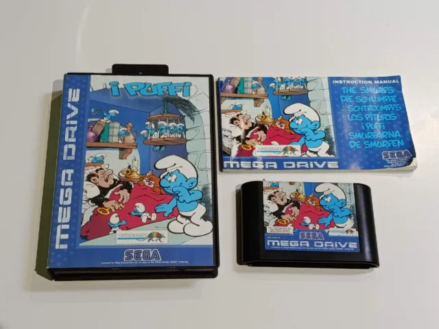 Los Pitufos Mega Drive (Sega)