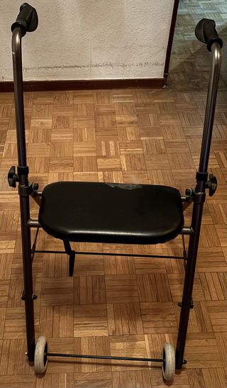 andador mayores plegable asiento