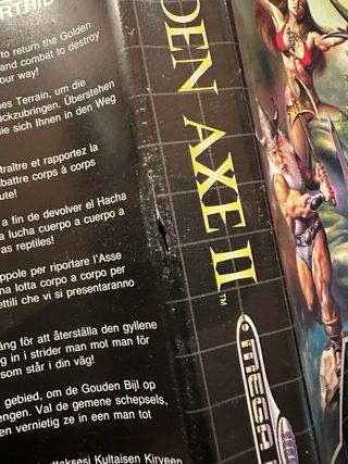 Golden Axe II - Completo - Mega Drive