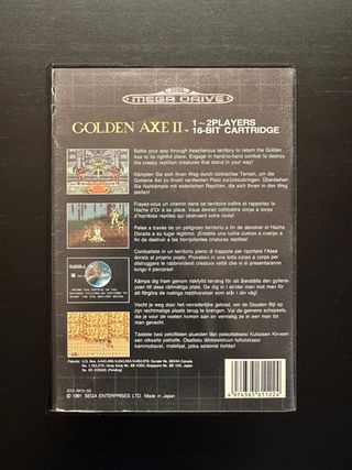 Golden Axe II - Completo - Mega Drive